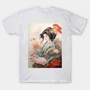 Japanese Ancient Art Painting T-Shirt